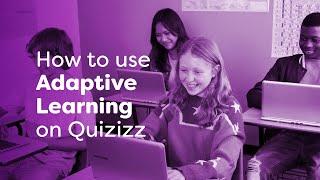 How to use Adaptive Learning on Quizizz 