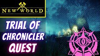 Trial of Chronicler | Syndicate quest | New World | QHD