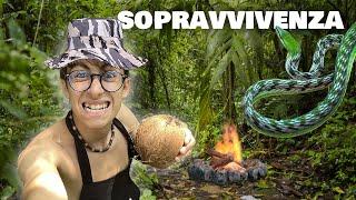 SOPRAVVIVO UN GIORNO NELLA FORESTA| Natura VS Bonni