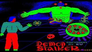 Лютый хардкор в "Demon Stalker" для БК-0010 Прохождение. Игра от KV, 1991, Эпизод 1, Part 1.