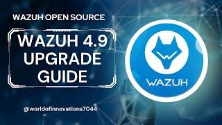 Upgrade Wazuh Server 4.9 | Wazuh 4.9 Upgrade Guide | Upgrade Wazuh to latest version