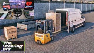 Delivery Simulator - Cargo Delivery Logistics Simulator | Thrustmaster Steering Wheel Setup