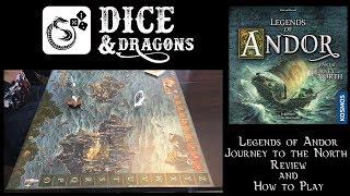 Dice and Dragons - Legends of Andor Journey to the North Review (Road to the Last Hope part 4)