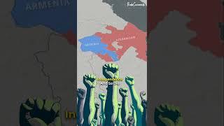 Armenia and Azerbaijan Conflict Explained in 59 seconds! 