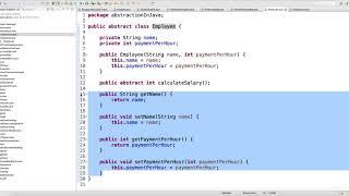 Use of Abstraction in Java Video-3