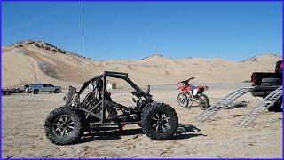 CBR900rr crosskart hits the dunes POV