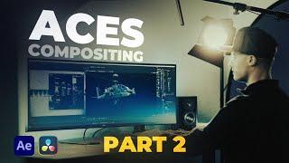 VFX Compositing with ACES | Part 2 (After Effects & Davinci Resolve) Tutorial