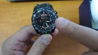 CASIO Edifice EFR-523BK-1A видео