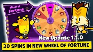 20 SPINS IN NEW WHEEL OF FORTUNE (NEW UPDATE 1.1.0) | SUSPECTS MYSTERY MANSION