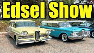 Edsel Owners Club National Meet Car Show In Ontario, California