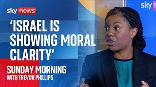 Kemi Badenoch: 'Israel is showing moral clarity in dealing with its enemies'