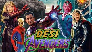 DESI AVENGERS PART 2 | Funny Avengers | JHALLU BHAI