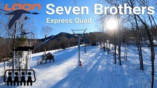 Loon Mountain - Seven Brothers Express Quad