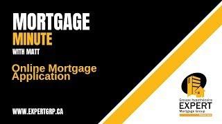 The Online Mortgage Application