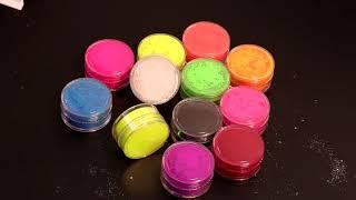 12 Colors High Pigmented Neon Loose Powder Pigment Eyeshadow Pigments