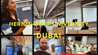 Exploring Heriot-Watt University Campus: The Ideal Destination for UAE Students!"#heriotwattdubai