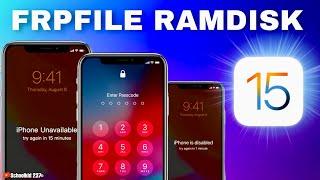 Frpfile Ramdisk - bypass passcode iOS 15 without JAILBREAK nor Homebrew