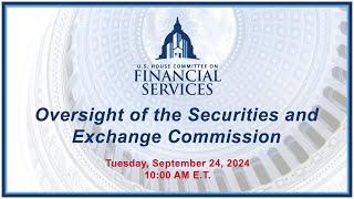 Oversight of the Securities and Exchange Commission (EventID=117682)