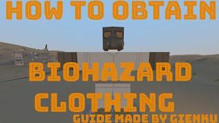 Unturned Arid Map How To Obtain Biohazard Clothing Guide !!!