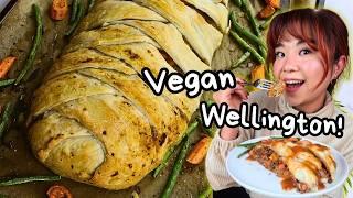 BEST VEGAN CHRISTMAS CENTREPIECE?! Vegan Lentil Wellington Recipe