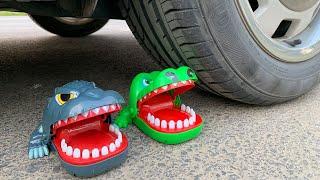 #carlab Crushing Crunchy & Soft Things by Car! Crocodile Dentist vs Car