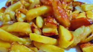 Fried POTATOES  Olga's Recipes.