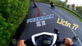 Sunmori Tawangmangu | test cornering ban Primaax SK 01