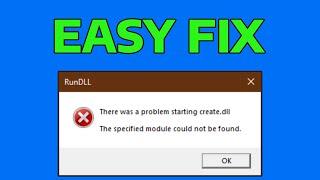 How To Fix RunDLL There Was a Problem Starting in Windows