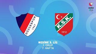 Nesine 3. Lig 1. Grup | Düzce Cam Düzcespor-Karşıyaka