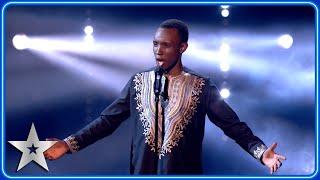 Innocent Masuku sings STUNNING rendition of Hans Zimmer's 'Now We Are Free' | Semi-Finals | BGT 2024