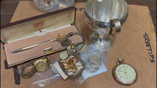 Antique and Thrift Stores GOLD and SILVER FINDS