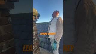 Leaning Chimney #bontools #bricklaying #bricklayer #rhinobuild #chimney