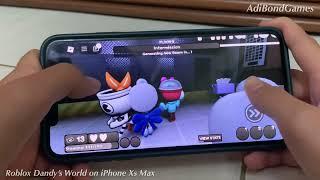 Roblox dandy’s world on iPhone Xs Max