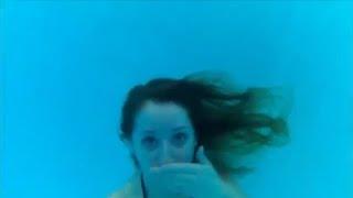 Girl Talking Underwater