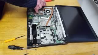 HP Elitebook 8570w Disassembly, разборка