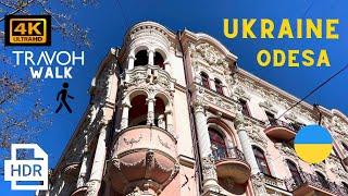 Odesa, Ukraine  Walking Tour | City Ambience ASMR | 4K HDR | Ultra HD Travel