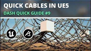 How to Create Procedural Cables in UE5 - World Building Plugin