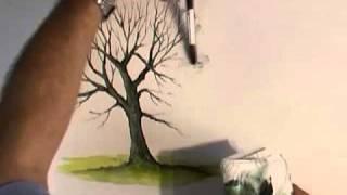 Watercolour Trees - How To Paint A Tree In Watercolour