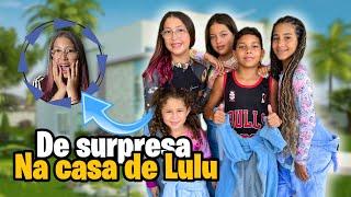 CHEGAMOS DE SURPRESA NA CASA DE LULU, QUAL SERÁ A REAÇÃO DELA?