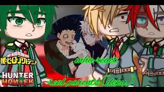 mha react //real parents deku//-descrição