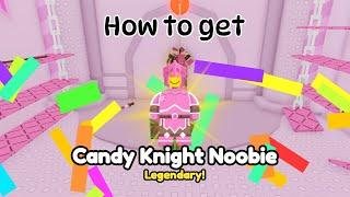How to get Candy Knight Noobie in Find The Noobies Morphs (Roblox)