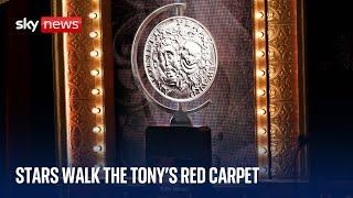 Tony Awards: Stars walk the red carpet