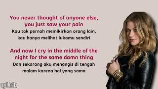 Kelly Clarkson - Because Of You (Lirik dan Terjemahan)