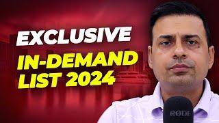 In Demand List 2024 | Most Demanded Video | Canada Study Visa Updates 2024 |Rajveer Chahal