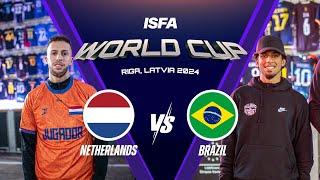 Netherlands v Brazil (Group D) | ISFA World Cup 2024 - 3v3 Street Football
