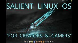 Salient Linux OS - Creative Multimedia Distro Based On Arch