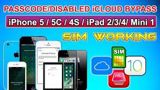 Passcode/Disabled iCloud Bypass with Signal iPhone 5/5C/iPad 4/iPad 2/3/iPhone 4S/iPad Mini iOS 10