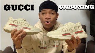 GUCCI RHYTON | I got my first DESIGNER SHOES | UNBOXING and REVIEW!