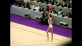 Victoria Mazur (UKR) ball - Deriugina Cup 2012