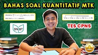 TRIK CEPAT NGERJAIN PENGETAHUAN KUANTITATIF SNBT/TPA/CPNS!! | STUDY WITH JEROME POLIN